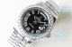 N9 Swiss Rolex Presidential Day-Date II Diamond Bezel Replica Watch SS Black Dial (2)_th.jpg